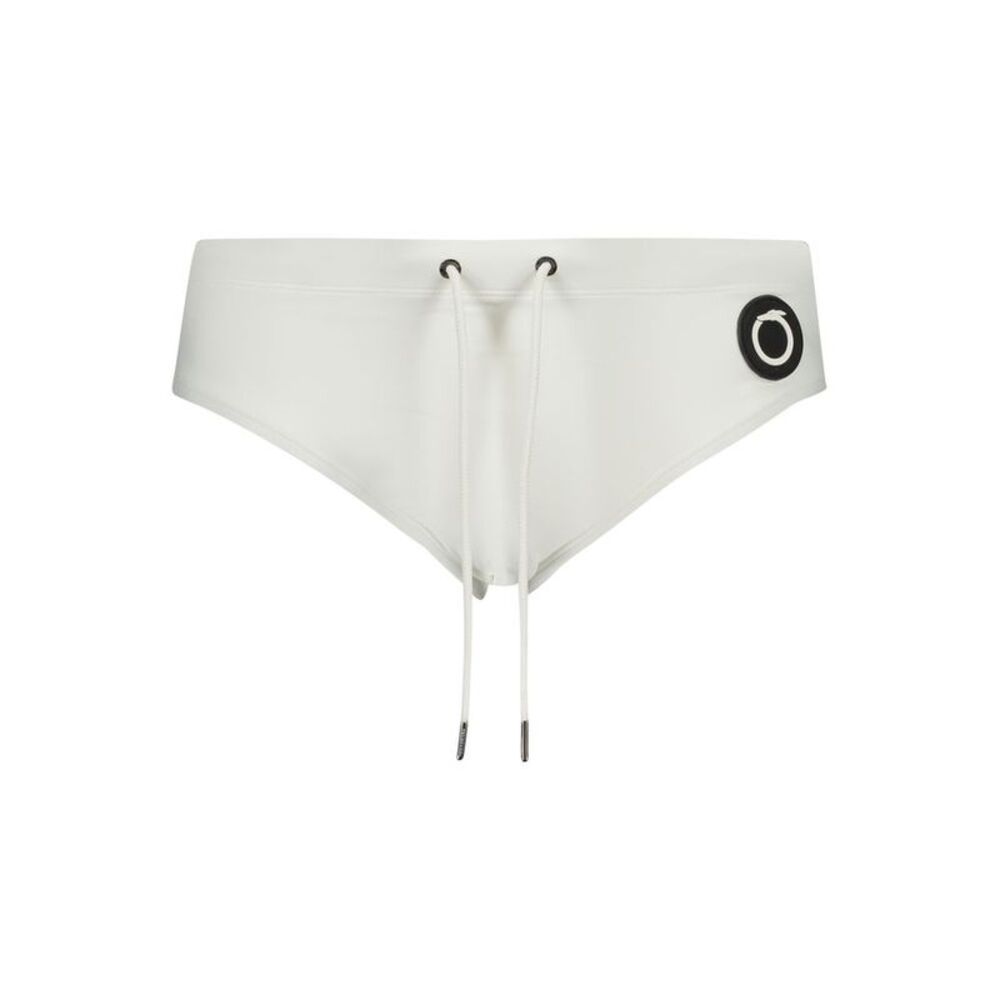 Trussardi White Poliammide Men's Swim Men's Briefs
